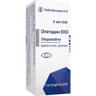 ОПАТАДИН Еко краплі очні 0,1% по 5мл №1-0