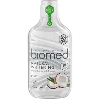 Ополаскиватель BioMed (Биомед) Natural Whitening Комплексный уход 500мл Ополаскиватель BioMed (Биомед) Natural Whitening Комплексный уход 500мл-0