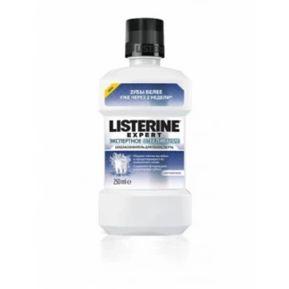 Ополіскувач для порожнини рота Listerine Expert Експертне відбілювання, 250 мл-0