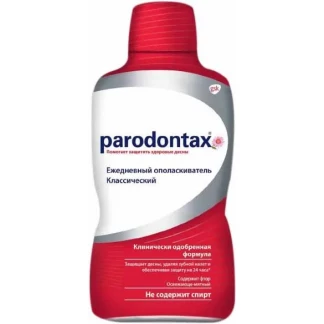 Ополіскувач ротової порожнини Parodontax без спирту, 500 мл-0