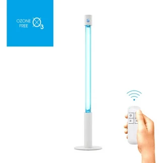 Опромінювач бактерицидний BactoSfera OBB 15 Ozone Free RC-Timer White-0