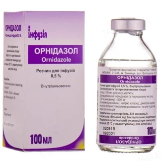 ОРНІДАЗОЛ розчин для інфузій 0,5% по 100мл у пляшці-0