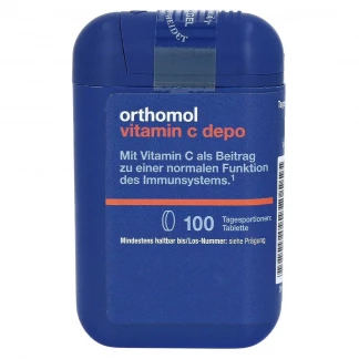 Вітаміни Orthomol (Ортомол) Вітамін С Depo №100 табл.-0