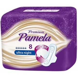 Прокладки гігієнічні Pamela (Памела) преміум ультра найт, №8-0