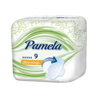 Прокладки гігієнічні Pamela (Памела) сатін софт ультра вінгс, №9-0