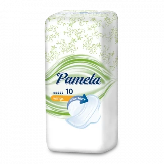 Гігієнічні прокладки Pamela (Памела) сатін софт вінгс, №10-0