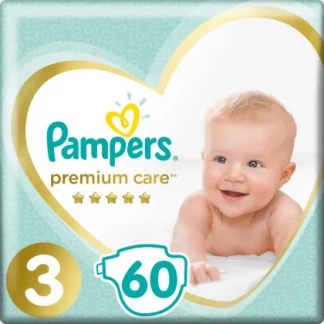 Подгузники Pampers (Памперс) Premium Care Midi (6-10кг) р. 3 №60-0