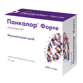 ПАНКАЛОР гранули для оральної суспензії по 600мг №30 у саше-0