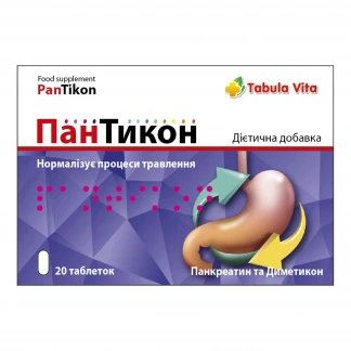 ПАНТИКОН Tabula Vita (Табула Вита) таблетки №20-0