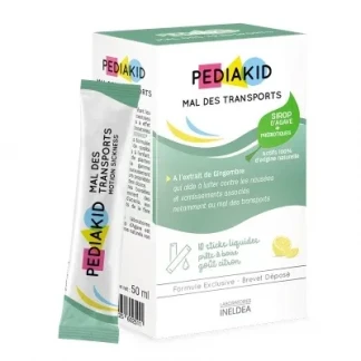 PEDIAKID (Педиакид) Mal des Transports от укачивания и тошноты сироп по 5мл №10 в стиках-0