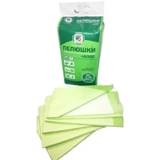 Пеленки абсорбирующие Medicus (Медикус) Novit медицинские из алоэ вера 60х90см №25-0