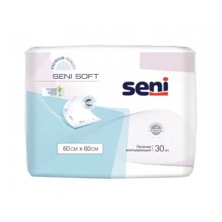 Пеленки гигиенические Seni (Сени) Soft Super 60х60 см, 30 штук-0