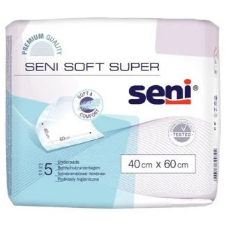 Пеленки гигиенические Seni (Сени) Soft Super 40x60 см, 5 штук-0