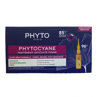 Phyto (Фитосольба) Фитоциан средство против выпадения волос ампулы по 5мл №12-0