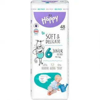 Підгузки Bella (Белла) Happy Baby Junior Extra р.6 15+кг №48-0