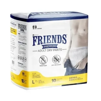 Підгузки-трусики для дорослих Friends Premium (Френдс Преміум) р.L №10-0