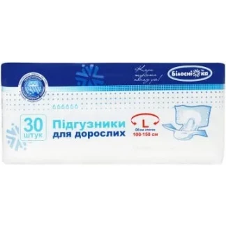 Підгузники для дорослих Білосніжка день/ніч р.L, №30-0