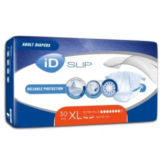 Підгузники для дорослих ID Slip Еxtra Рlus р.XL №30-0