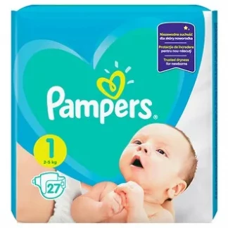 Подгузники Pampers (Памперс) New Baby-Dry Newborn (2-5кг) р.1 №27-2