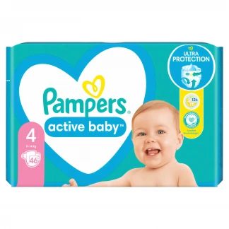 Подгузники Pampers (Памперс) Active Baby Maxi (9-14кг) №46-1