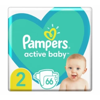 Підгузники Pampers (Памперс) Active Baby Mini р.2 (4-8кг) №66-0