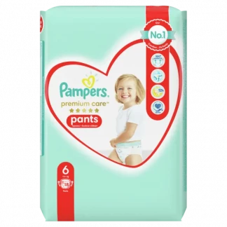 Підгузники-трусики дитячі Pampers (Памперс) Premium Care Pants розмір 6, 15+ кг, 18 штук-0