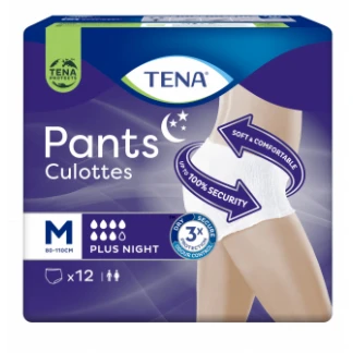 Подгузники-трусики для взрослых Tena (Тена) Pants Plus Night Medium, 12 штук-1