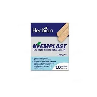 Пластир бакт.Neemplast 19мм*72мм №10-0