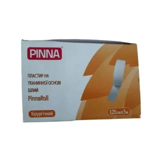 Пластир медичний PinnaRoll (ПіннаРолл) хірургічний на тканинній основі 1,25см*5м №1-0