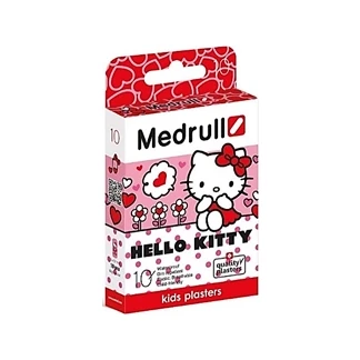 Пластир Medrull дитячий Hello Kitty полім. 25х57мм №10-0