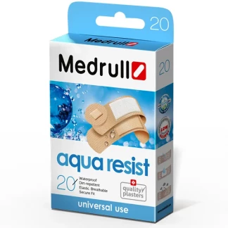 Пластир Medrull медичний полімерний Aqua Resist №20-0