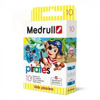 Пластырь Medrull набор детский Pirates №10-0