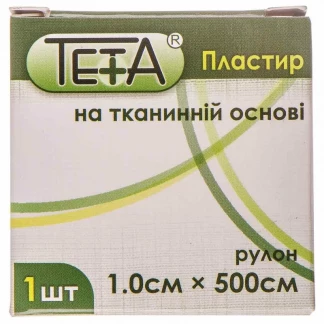 Пластир Тета 1х500см тканинний-0