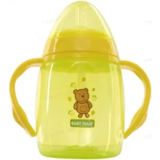Поилка Baby Team (Беби Тим) с трубочкой и ручками 250мл (5003)-0