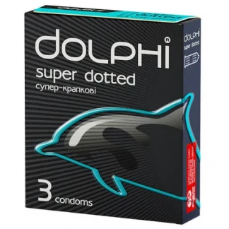 Презервативи DOLPHI супер-крапкові №3 Презервативи DOLPHI супер-крапкові №3-0