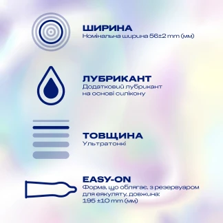 Презервативы Durex Invisible Extra Lube №12-2
