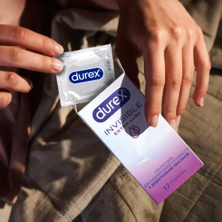 Презервативы Durex Invisible Extra Lube №12-7