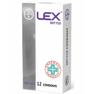 Презервативы Lex Dotted с точками, 12 штук-0