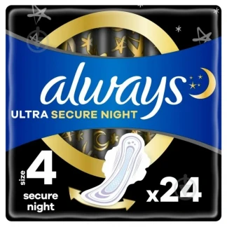 Гигиенические прокладки Always (Олвейс) Ultra Night №24-0