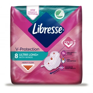 Прокладки гігієнічні Libresse (Лібрес) Classic Ultra Soft Super №8-0