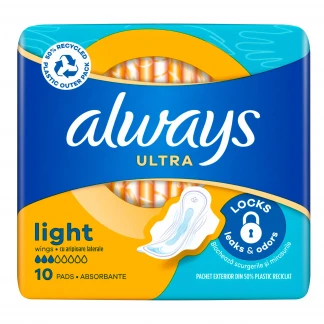 Прокладки гігієнічні Always (Олвейс) Ultra Light, №10-0