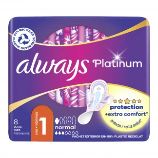 Прокладки гігієнічні Always (Олвейс) Ultra Platinum Collection Normal Plus, №8-0