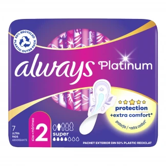 Прокладки гігієнічні Always (Олвейс) Ultra Platinum Collection Super Plus, №7-0