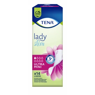 Прокладки гігієнічні урологічні Tena (Тена) Lady Ultra Mini, №14-0