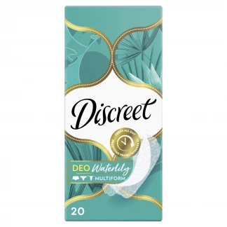 Прокладки щоденні гігієнічні Discreet (Діскріт) Deo Water Lily Multiform, №20-0