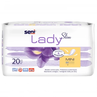Прокладки урологічні Seni (Сені) Ledi Slim Mini №20-0