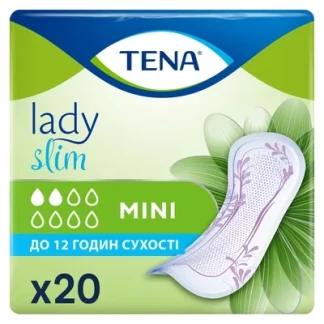 Прокладки урологічні Tena (Тена) Lady Slim Mini №20-0