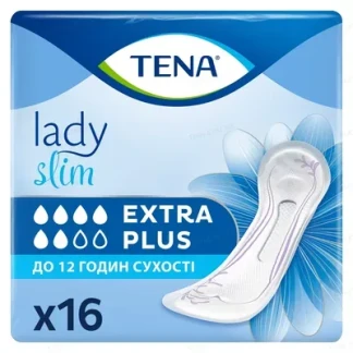 Прокладки урологические Tena (Тена) Lady Slim Extra Plus №16-0