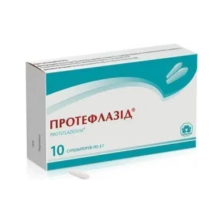 ПРОТЕФЛАЗІД суппозиторії по 3г №10-0