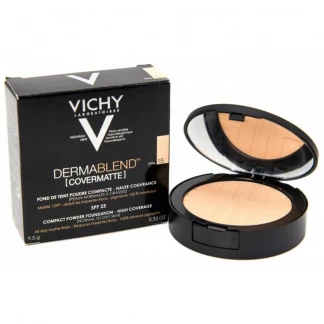 Пудра Vichy (Виши) Dermablend Covermatte Compact Powder с матирующим эффектом SPF25 9,5г (тон №15)-1